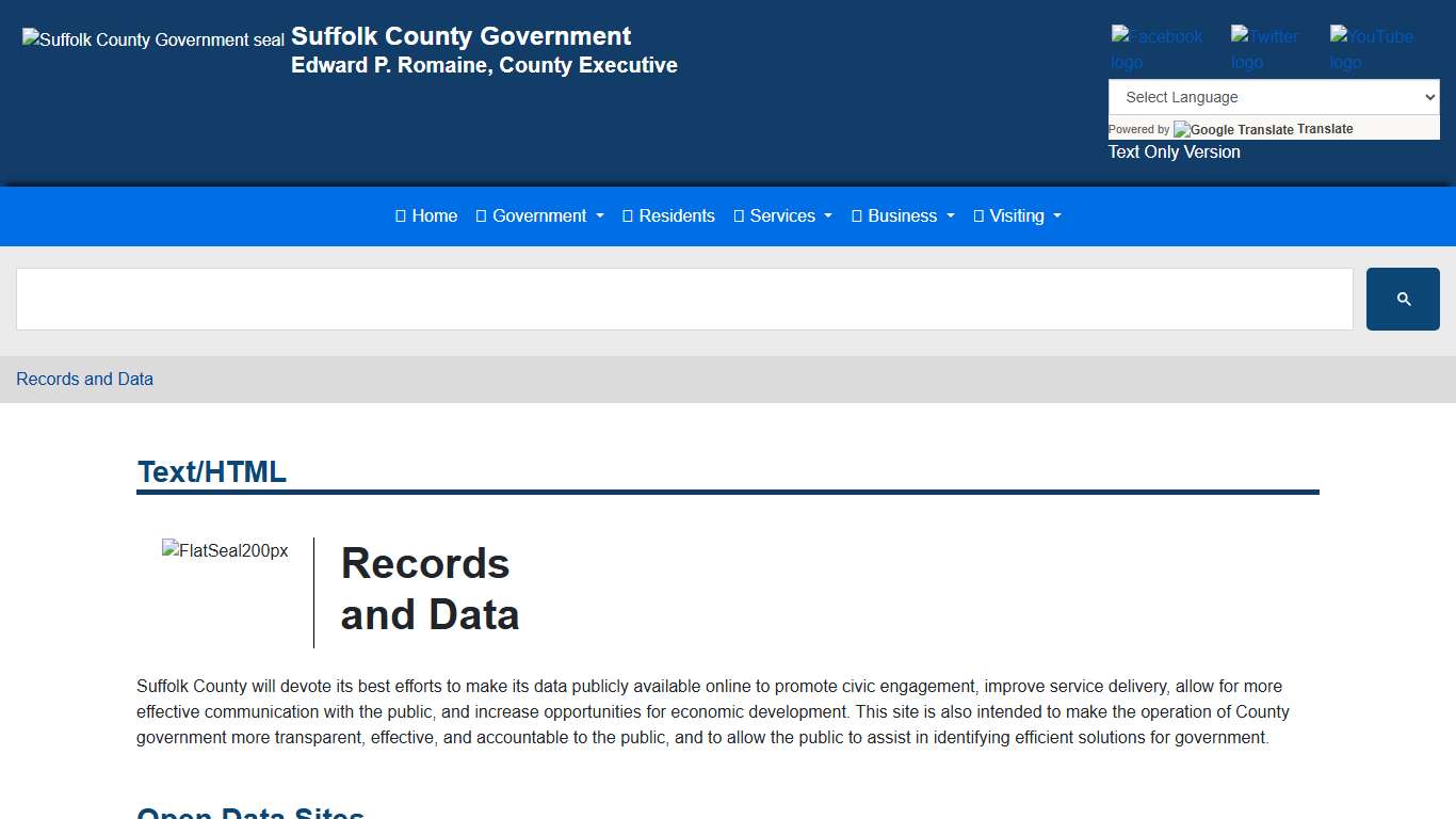 Records and Data